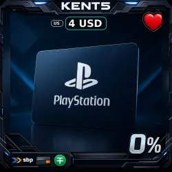 Playstation: 4 USD Balance — USA (US) [Digital Code]