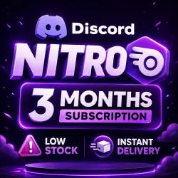 Discord Nitro – 3 Months Subscription