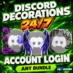 - WITH LOGIN - Discord Decorations: Sets | Avatar | Badge | Profile Effect