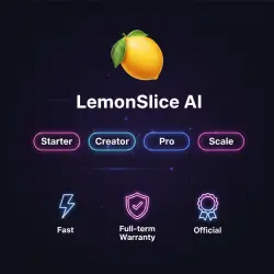 LemonSlice AI Starter/Creator/Pro/Scale 1-12M | Upgrade | + Warranty