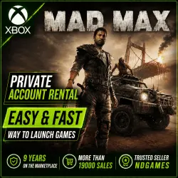 Mad Max [Xbox One X|S & Xbox Series X|S] Личный Аккаунт
