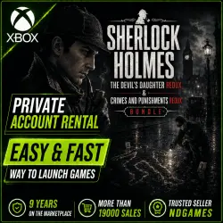 Sherlock Holmes: Crimes and Punishments & The Devil's Daughter Bundle [Xbox] Личный Аккаунт