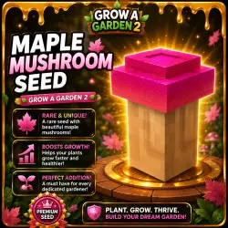 Maple Mushroom Seed | Grow a Garden 2
