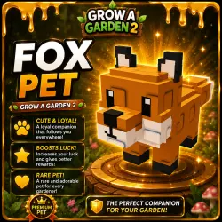 Fox Pet | Grow a Garden 2