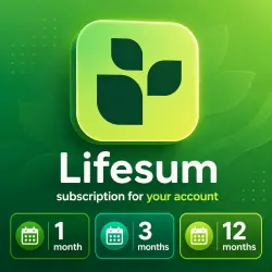 Lifesum subscription for your account | 1, 3 & 12 months