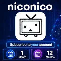 niconico | 1 Month & 12 Months | Subscribe to your account