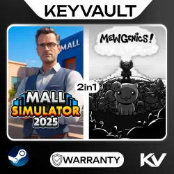 MALL SIMULATOR / MEWGENICS 2IN1 | STEAM OFFLINE | AUTO DELIVERY