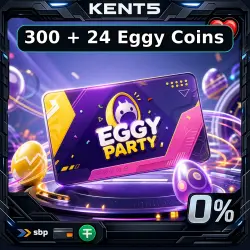 Eggy Party — 300 + 24 Eggy Coins [Top Up]