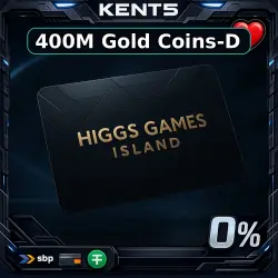 Higgs Games Island — 400M Gold Coins-D [Top Up]