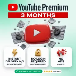 [INSTANT] YouTube Premium 3 Months — Individual | No Password Needed | Warranty