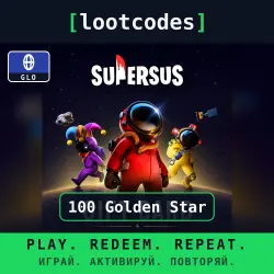Super Sus — Top Up — 100 Golden Star — Global
