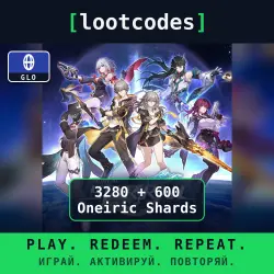 Honkai: Star Rail — Top Up — 3280 + 600 Oneiric Shards — Global