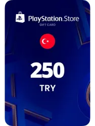 PLAYSTATION PSN 250-750 TRY TURKEY TR TL KEY CARD