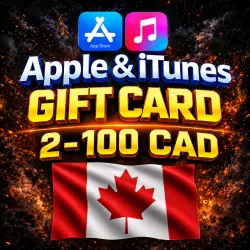 APPLE ITUNES GIFT CARD CANADA / 2-100 CAD / CODE APP STORE