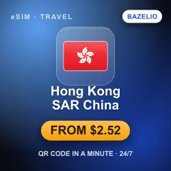eSIM Hong Kong SAR China — mobile internet for travel
