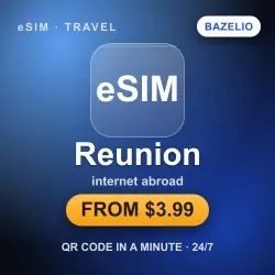 eSIM Reunion — mobile internet for travel