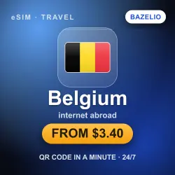 eSIM Belgium — mobile internet for travel