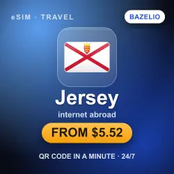 eSIM Jersey — mobile internet for travel
