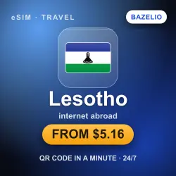 eSIM Lesotho — mobile internet for travel