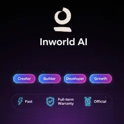 Inworld AI Creator/Builder/Developer/Growth 1-12M | Upgrade/Renewal | Warranty