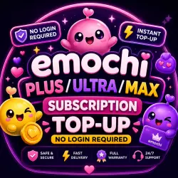 Emochi Plus / Ultra / MAX Subscription | Top-Up Service | No Login Required | Instant Delivery | Ful
