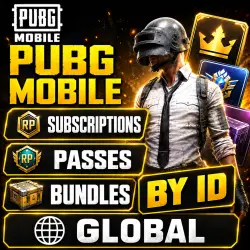 PUBG Mobile Passes / Subscriptions / via ID |  and Secure