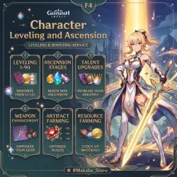 『 Character leveling and ascension 』