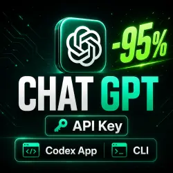 1M+ Tokens API KEY | GPT-5.6 SOL GPT-5.5 GPT-5.4 | Codex App & CLI | Instant Delivery