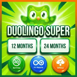 Duolingo Super | Personal Profile | 12/24 Months