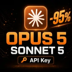 1M+ Токенов API KEY | Claude Opus 5 + Sonnet 5 | Claude Code | Доступ из России | Автовыдача