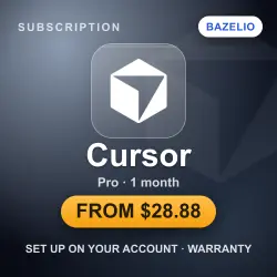 Cursor Pro subscription · 1 month