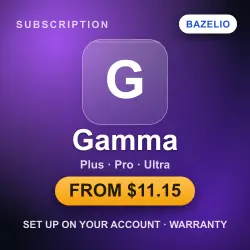Gamma AI Plus / Pro / Ultra subscription
