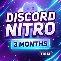 Discord Nitro FULL TRIAL — 3 MONTHS