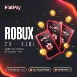 Robux 200–10000 Roblox Gift Card | Warranty