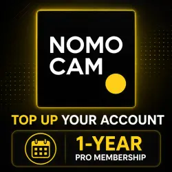 NOMO CAM | Top up your account | 1-year Pro membership |