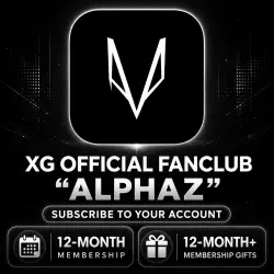 XG OFFICIAL FANCLUB "ALPHAZ" | Subscribe to your account | 12-month & 12-month+ membership gifts