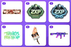 Call of Duty: Black Ops 7 Twitch Drops (6 Items) — Rise Above Calling Card + 30 Minute XP Token +4