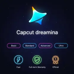 Capcut dreamina Basic/Standard/Advanced/Ultra 1-3-12M | Upgrade/Renewal | Warranty