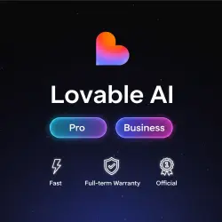 Lovable AI Pro/Business 1-12M | Upgrade/Renewal | Warranty