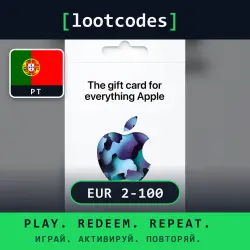 Apple Gift Card 2 3 4 5 10 15 20 25 30 40 50 100 EUR — Apple Portugal Digital Code