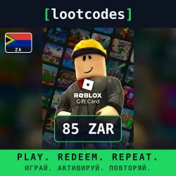 Roblox Gift Card — ZAR 85 — South Africa, лот №288360