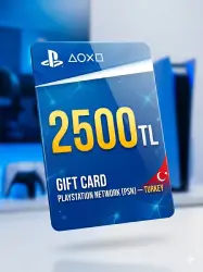 PlayStation (PSN) Gift Card [2500 TL] Turkey