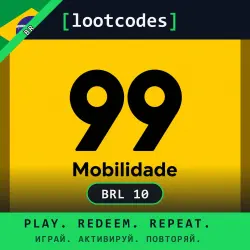 99 Mobilidade Gift Card BRL 10 — Mobile (iOS / Android) Brazil Digital Code