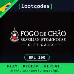 Fogo de Chao Gift Card BRL 200 — Mobile (iOS / Android) Brazil Digital Code