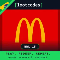 McDonald's Gift Card BRL 15 — Mobile (iOS / Android) Brazil Digital Code