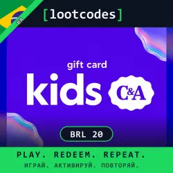 C&A Kids Gift Card BRL 20 — Mobile (iOS / Android) Brazil Digital Code