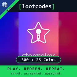 StarMaker — Top Up 300 + 25 Coins — Account Top-Up Global Digital Code