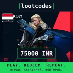 Riot Valorant Gift Card — INR 75000 VP 650 Valorant — Mobile — Indonesia