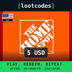 Home Depot Gift Card — $5 USD — Mobile — United States