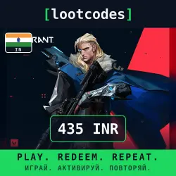 Riot Valorant Gift Card — INR 435 VP 475 Valorant — Mobile — India